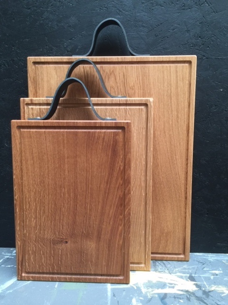 Billot bois chêne av.récupérateur de jus