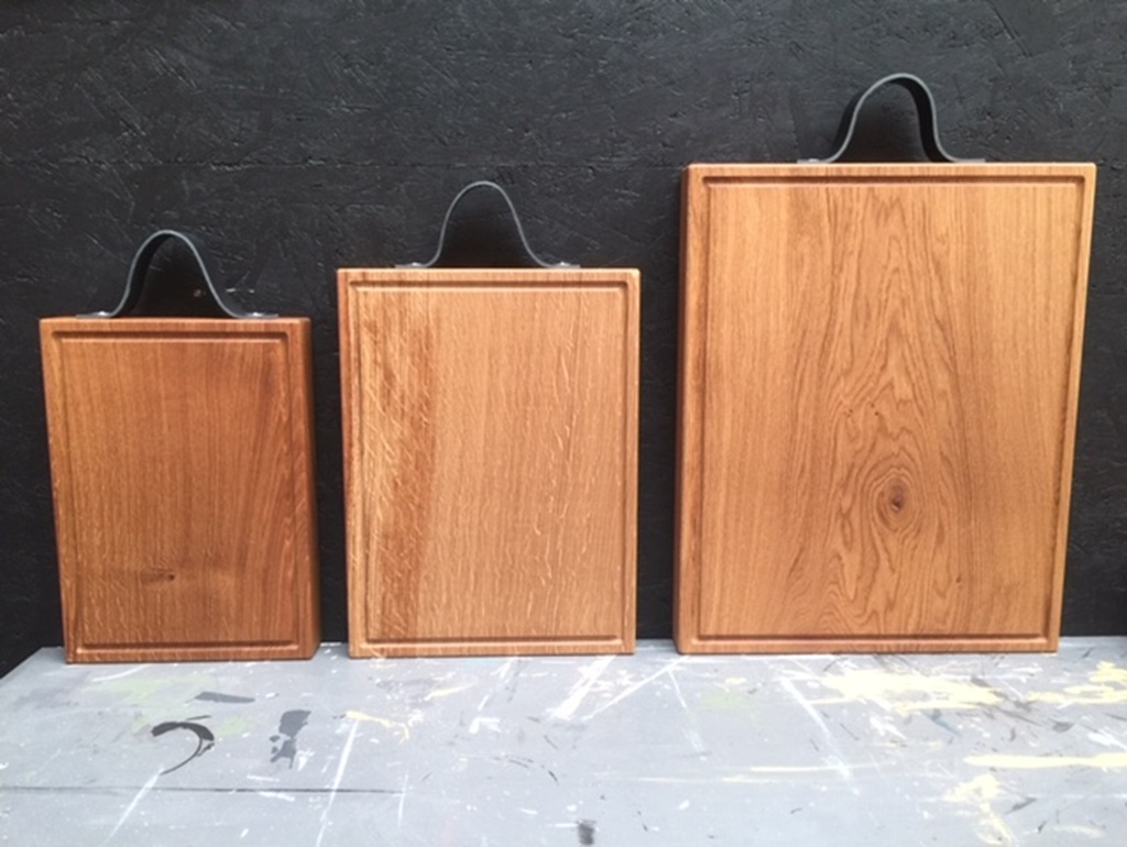 Billot bois chêne av.récupérateur de jus