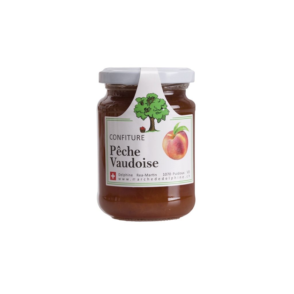 Confiture de Pêche Vaudoise 220g