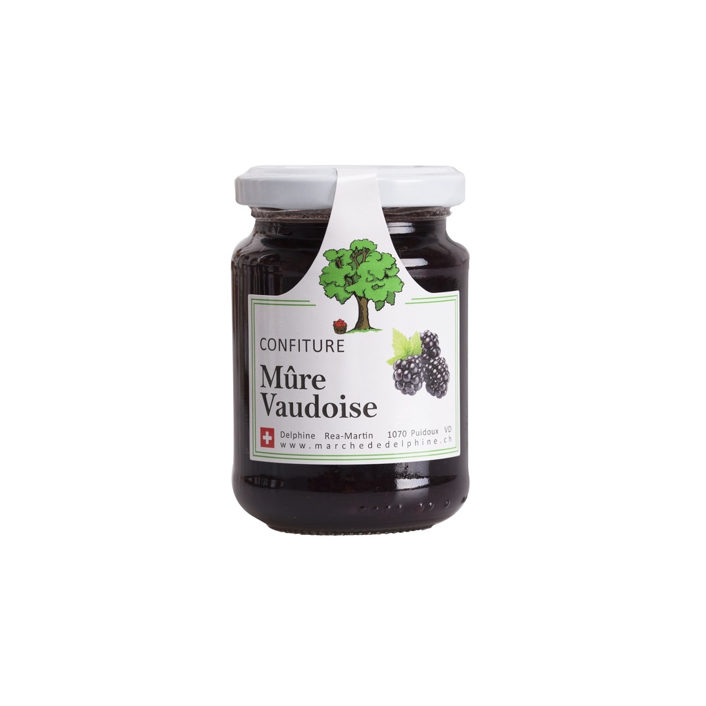 Confiture de Mûre Suisse 220g