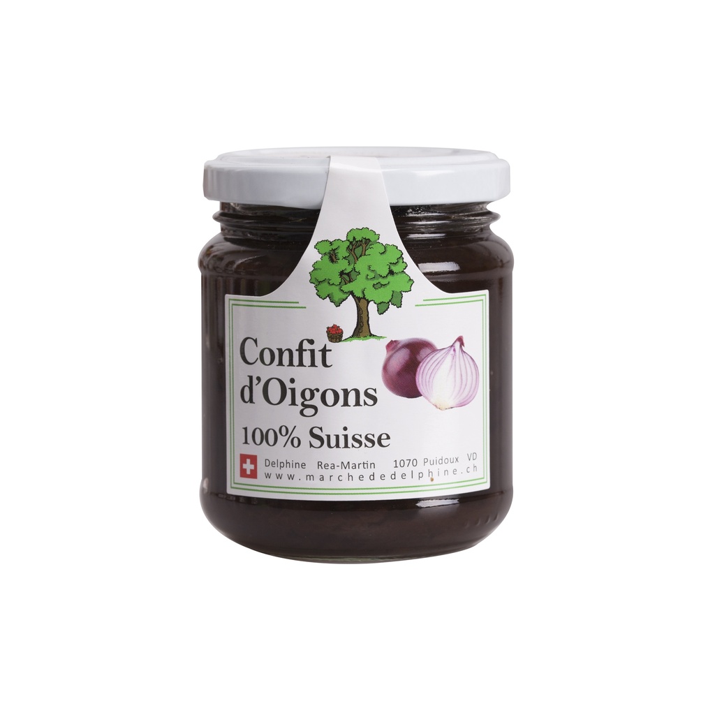 Confit d'Oignon 100% Suisse 250g
