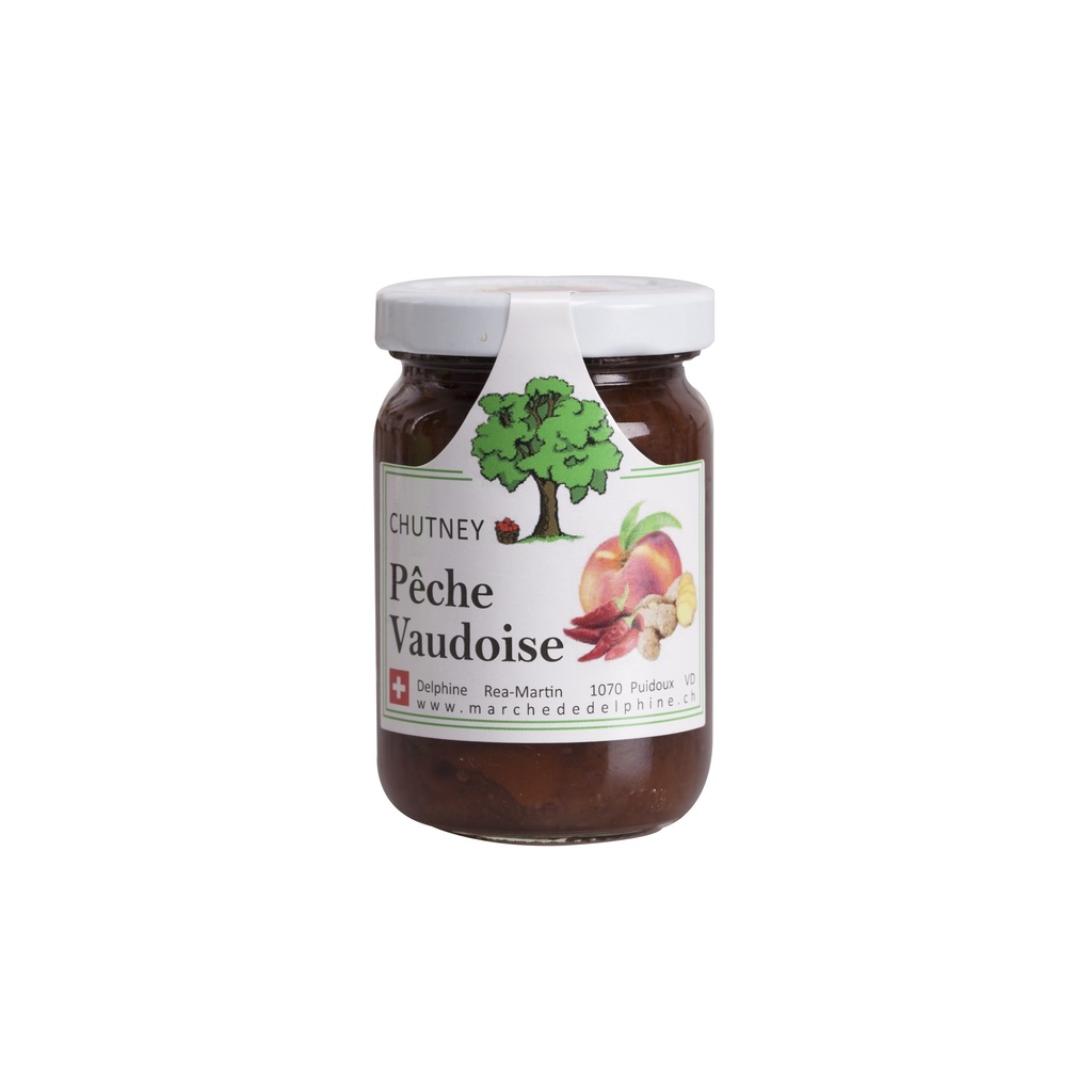 Chutney de Pêche Vaudoise 120g