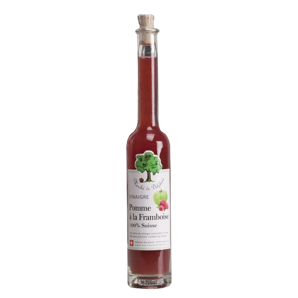 Vinaigre de Pomme à la Framboise 10cl