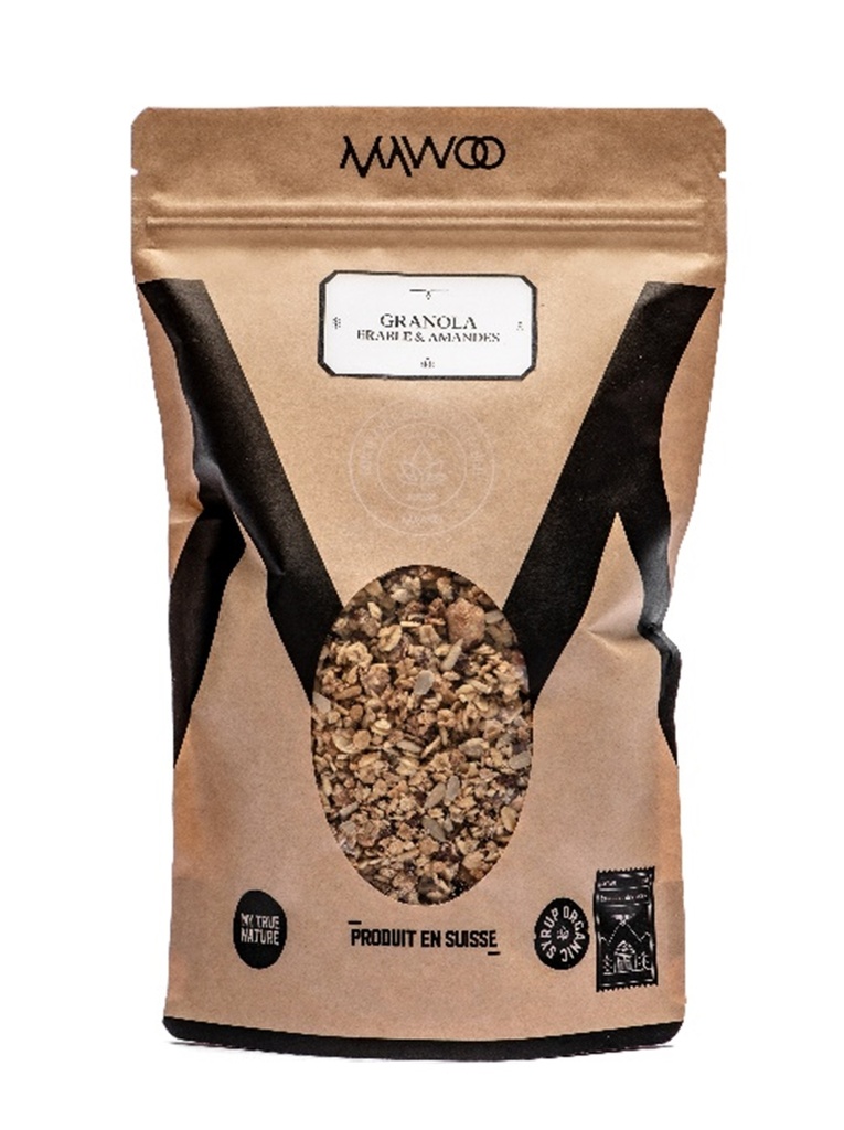 Granola érable et amandes