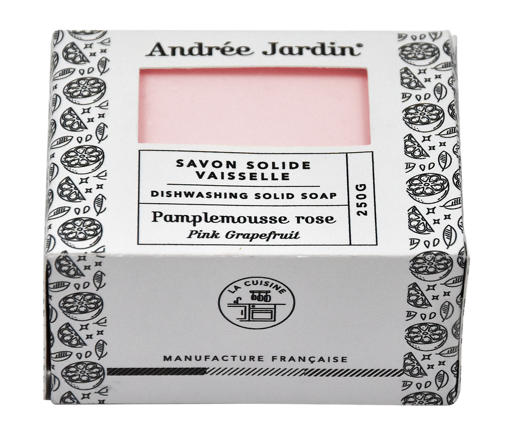 Produit vaisselle SOLIDE - 250g  Pamplemousse Rose