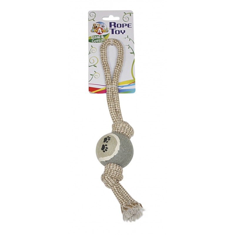 Jouet pour chien naturel balle de tennis
