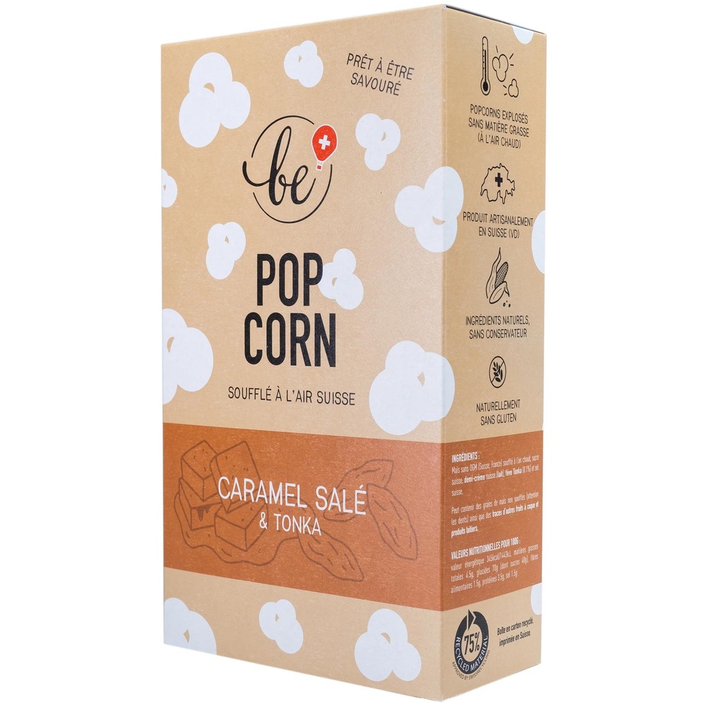 Popcorn Caramel Salé & fève de Tonka