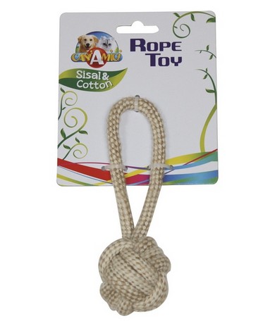 Jouet pour chien naturel balle à lancer M