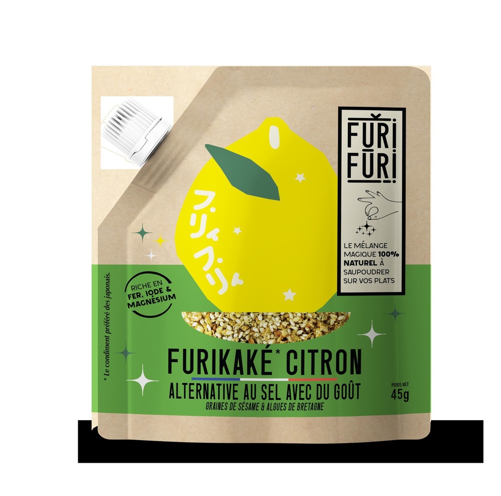 Furikaké Citron- Sésame-Algues