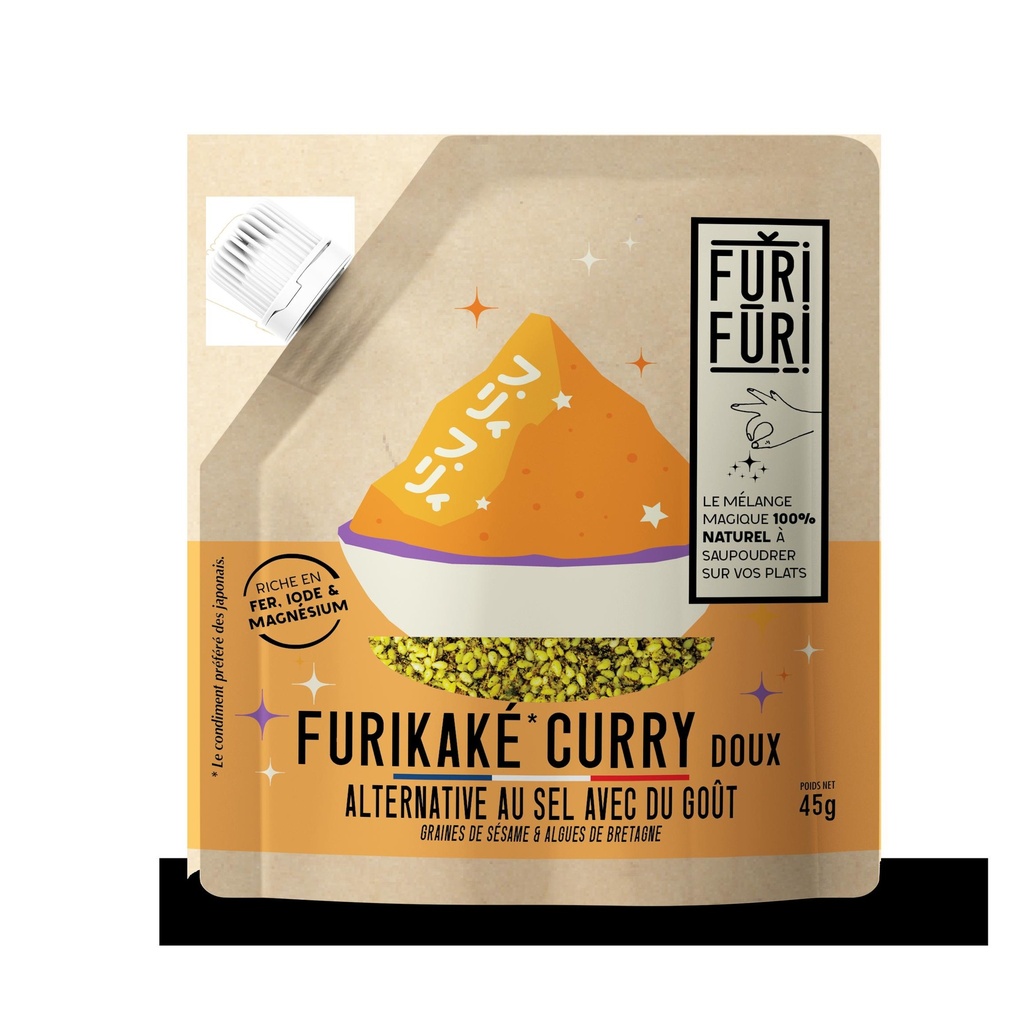 Furikaké Curry doux- Sésame-Algues