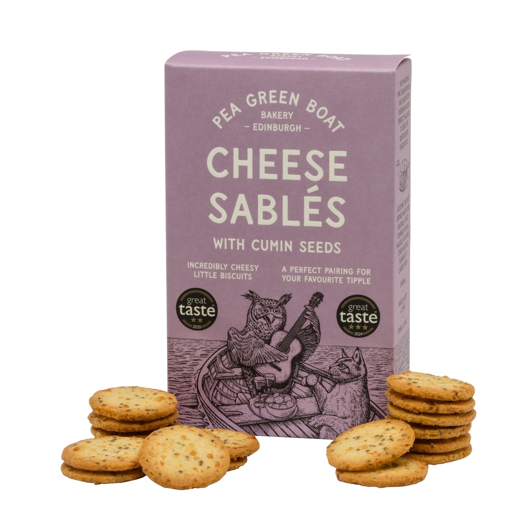 Sablés salés Fromage & Cumin 80gr