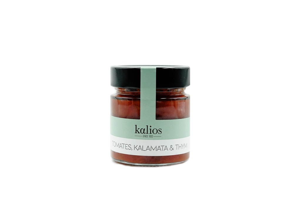 Sauce Tomates, Olives Kalamata & thym