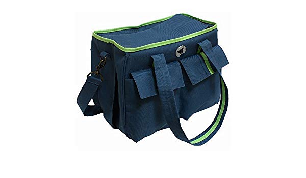 Sac de transport  Isabella bleu/vert