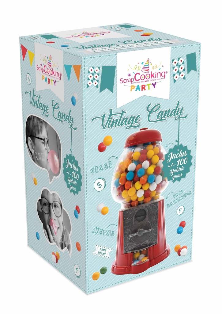 Distributeur De Chewing-Gums/Bonbons Vintage