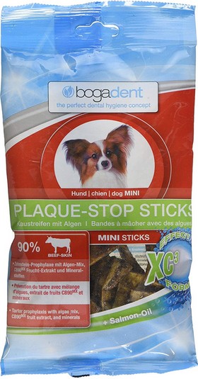 bogadent Plaque-Stop Sticks chien mini 100g