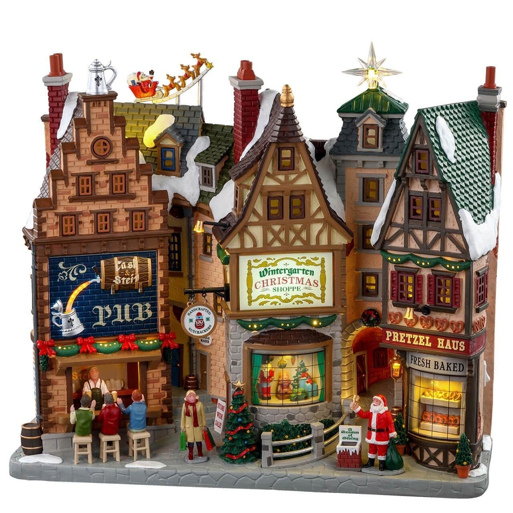 Façade Wintergarten Christmas Shoppe