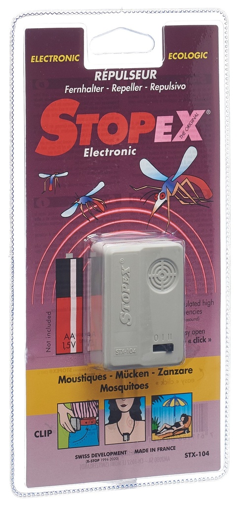 anti Moustiques STOPEX STX104 appareil électronique écologique anti moustiques