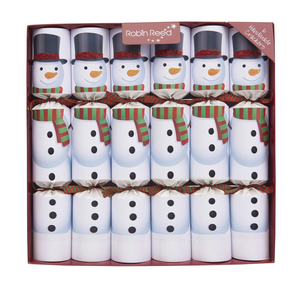 Crackers Racing Snowman 6pcs