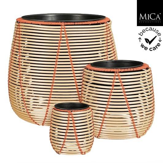 Pot Cancun beige L