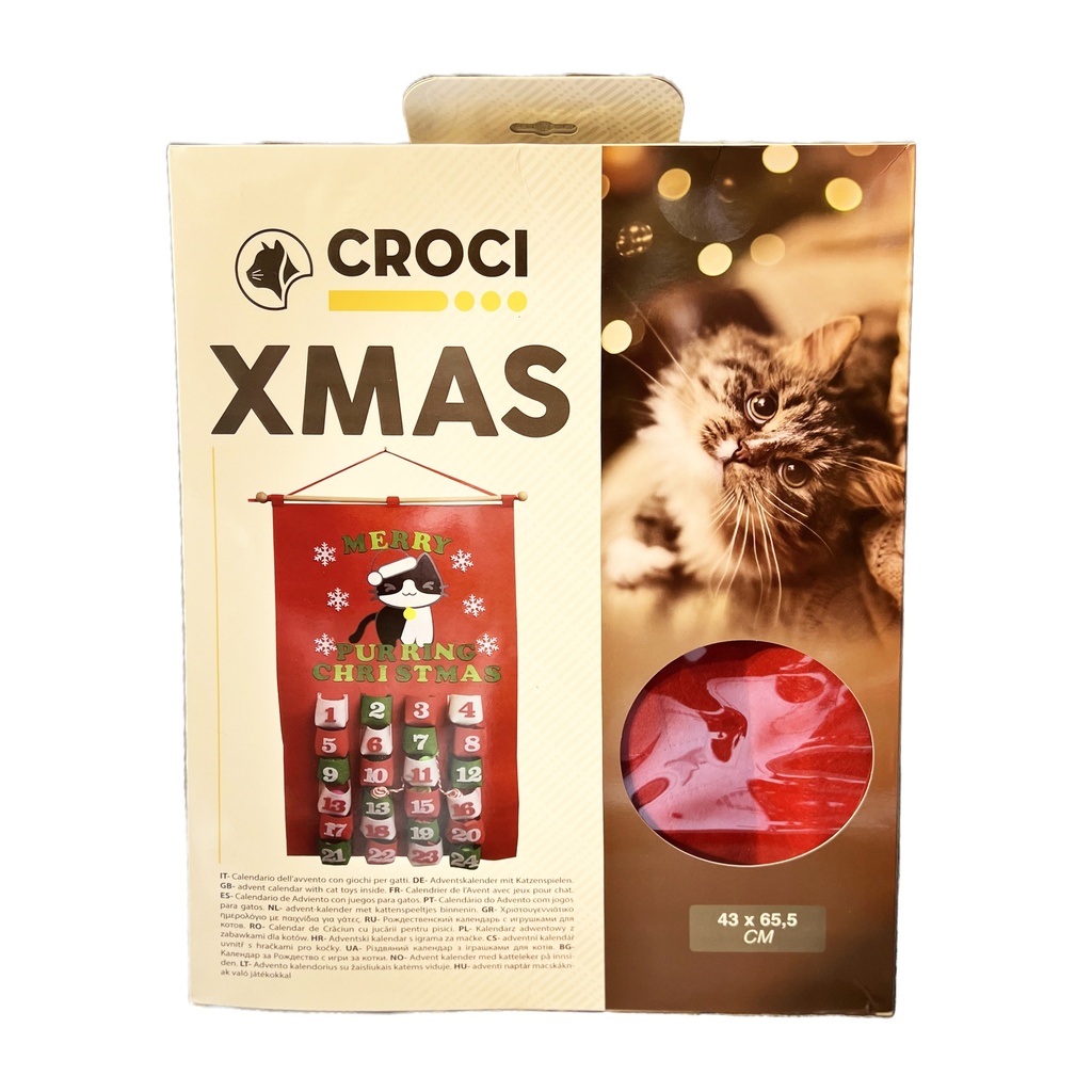 Calendrier de l'avent jouets chat
