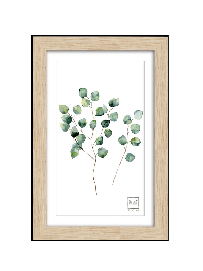 CADRE SIMPLE BOIS 20X30CM PP 15X20CM