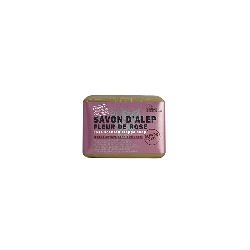 Savon d'Alep Fleur de Rose - 100g