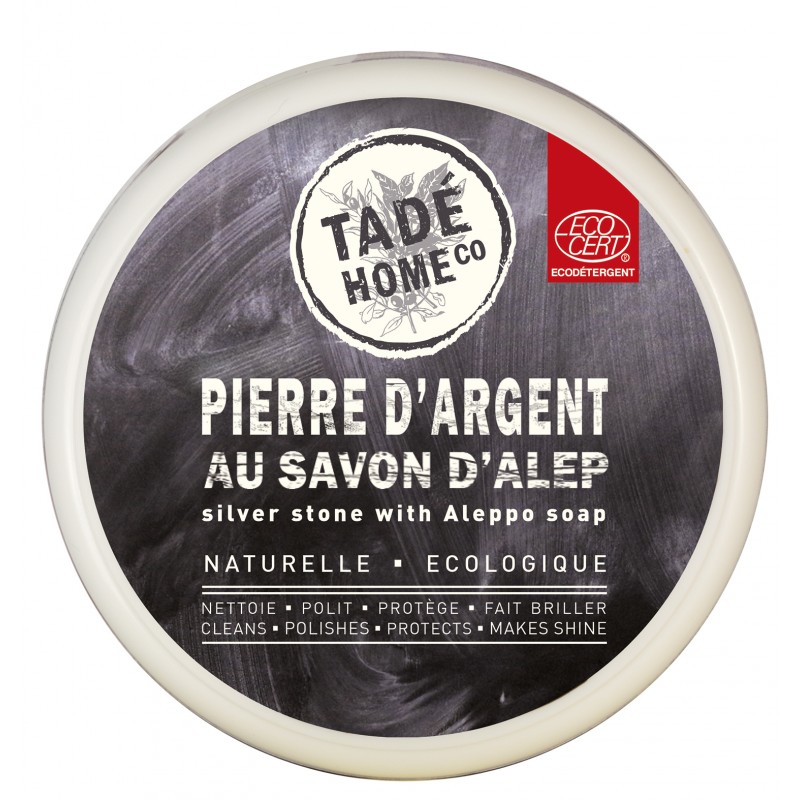 Pierre d'Argent au Savon d'Alep certifiée Ecodétergent - 300g