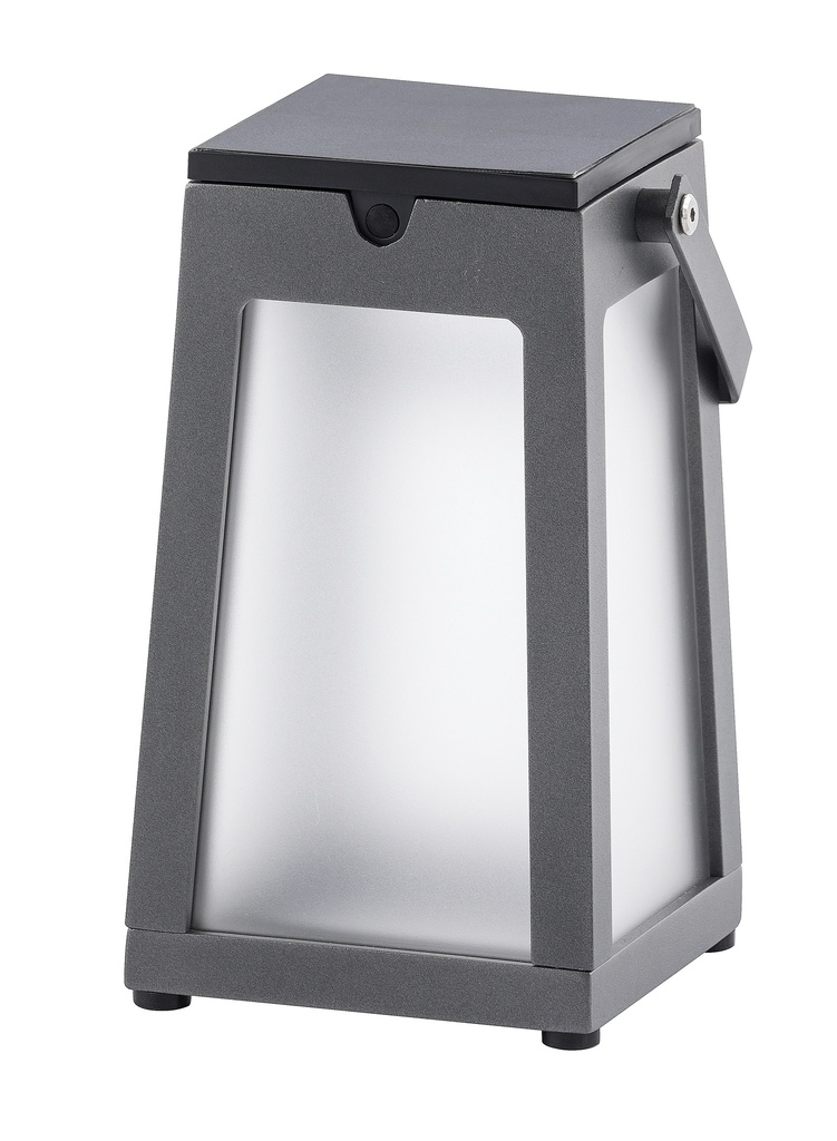 Lanterne solaire Tinka Gris