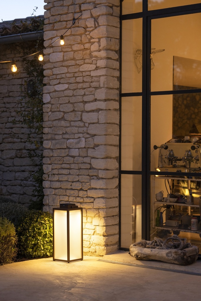 Lampe Solaire Tradition Corten