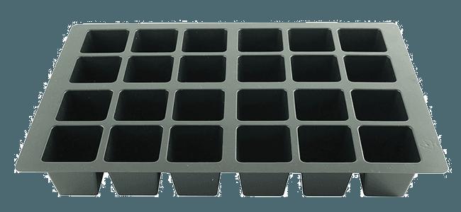 Plaque de pot av.24 pots