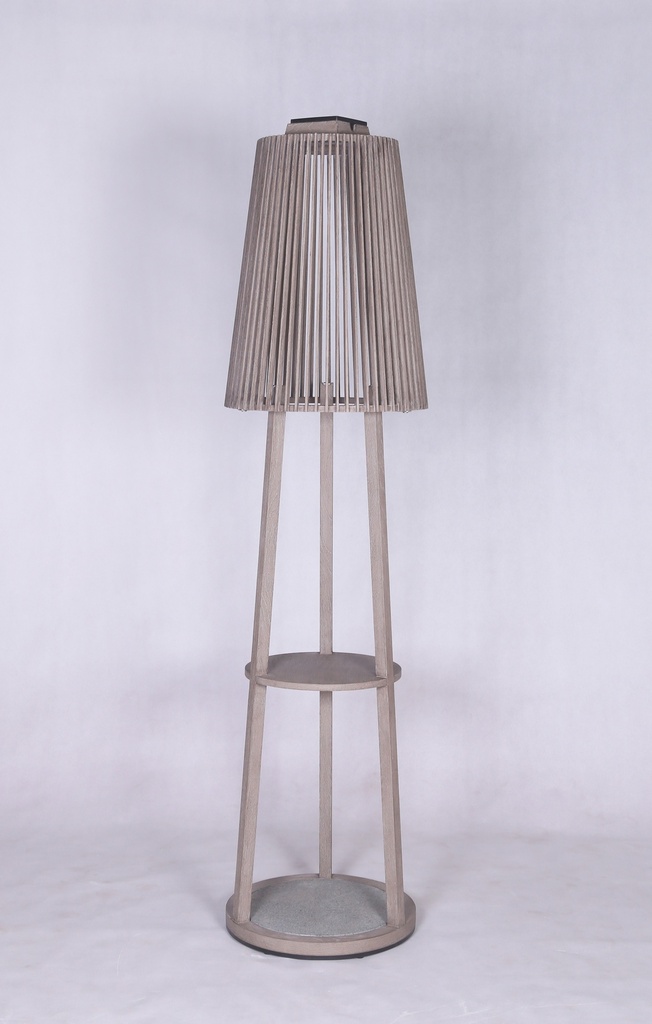 Lampadaire Solaire et Rechargeable Tecka Teck