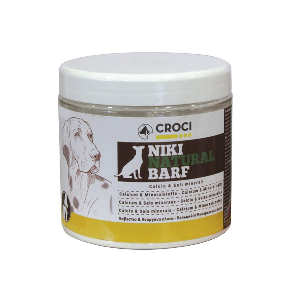 Calcium et sels minéraux  Niki Nat Barf  300gr
