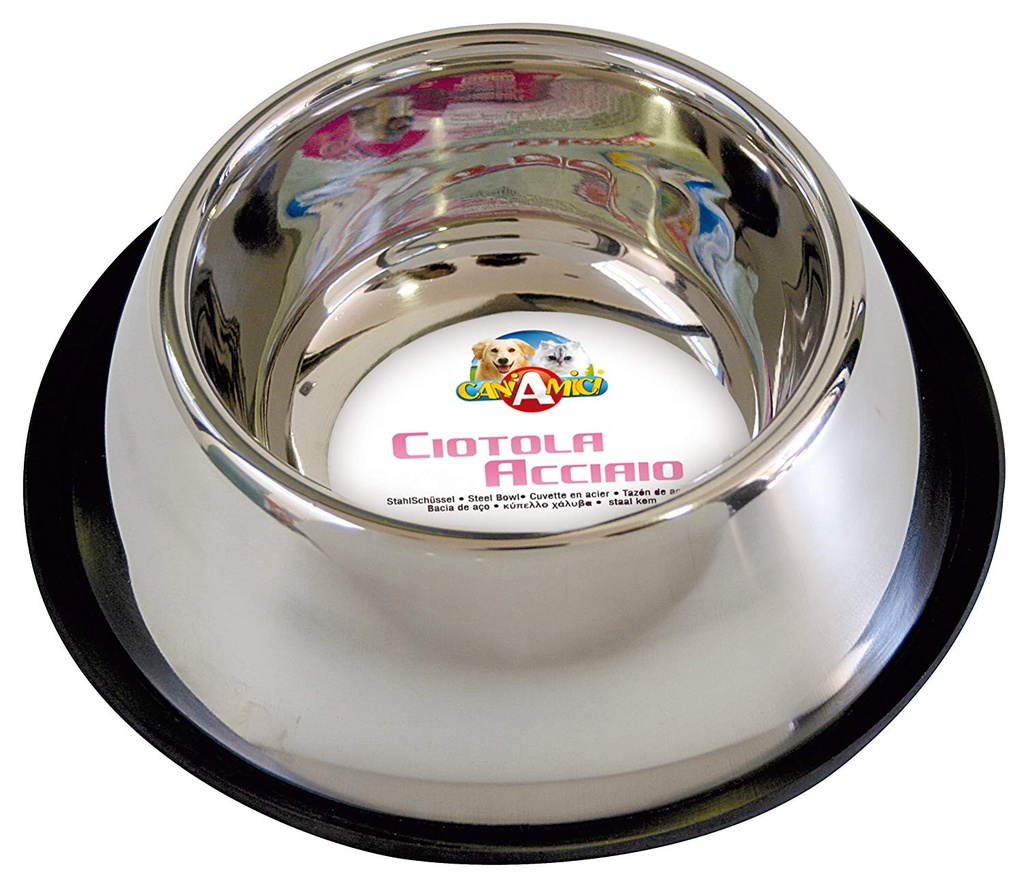 Mangeoire inox antidérapant  Cocker  0.9l