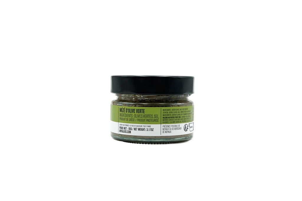 Crème d'olives vertes, 90gr