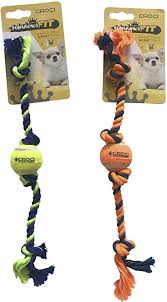 Jouet chien  Mini tennisball S  orange et bleu