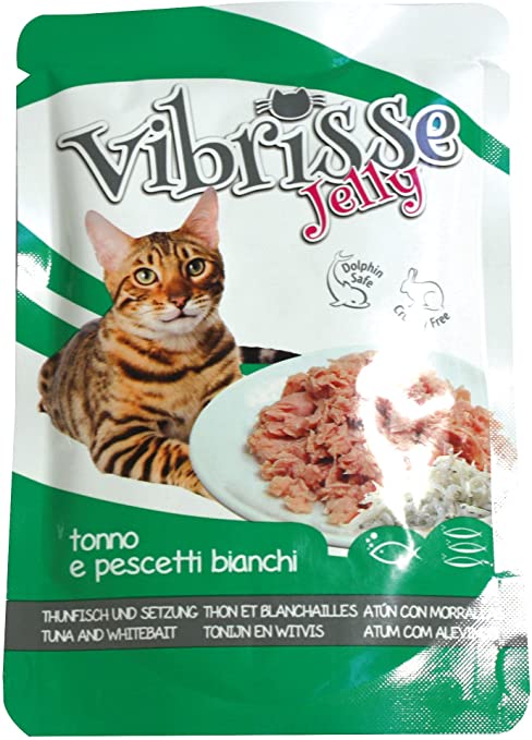Vibrisse chat jelly thon et appâts 70g