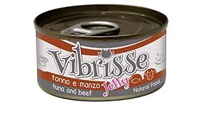 Vibrisse chat jelly thon et bœuf 70g