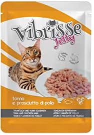 Vibrisse Pouch Jelly thon et jambon de poulet 70g