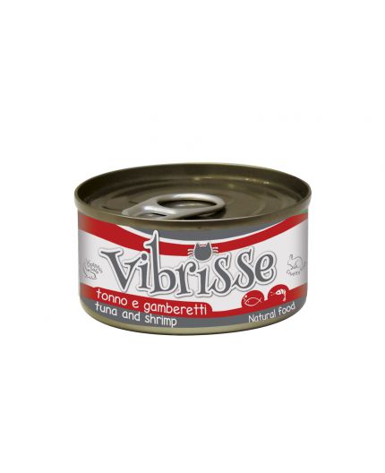 Vibrisse chat thon et crevette 70g