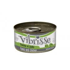 Vibrisse chat thon et poulet 70g