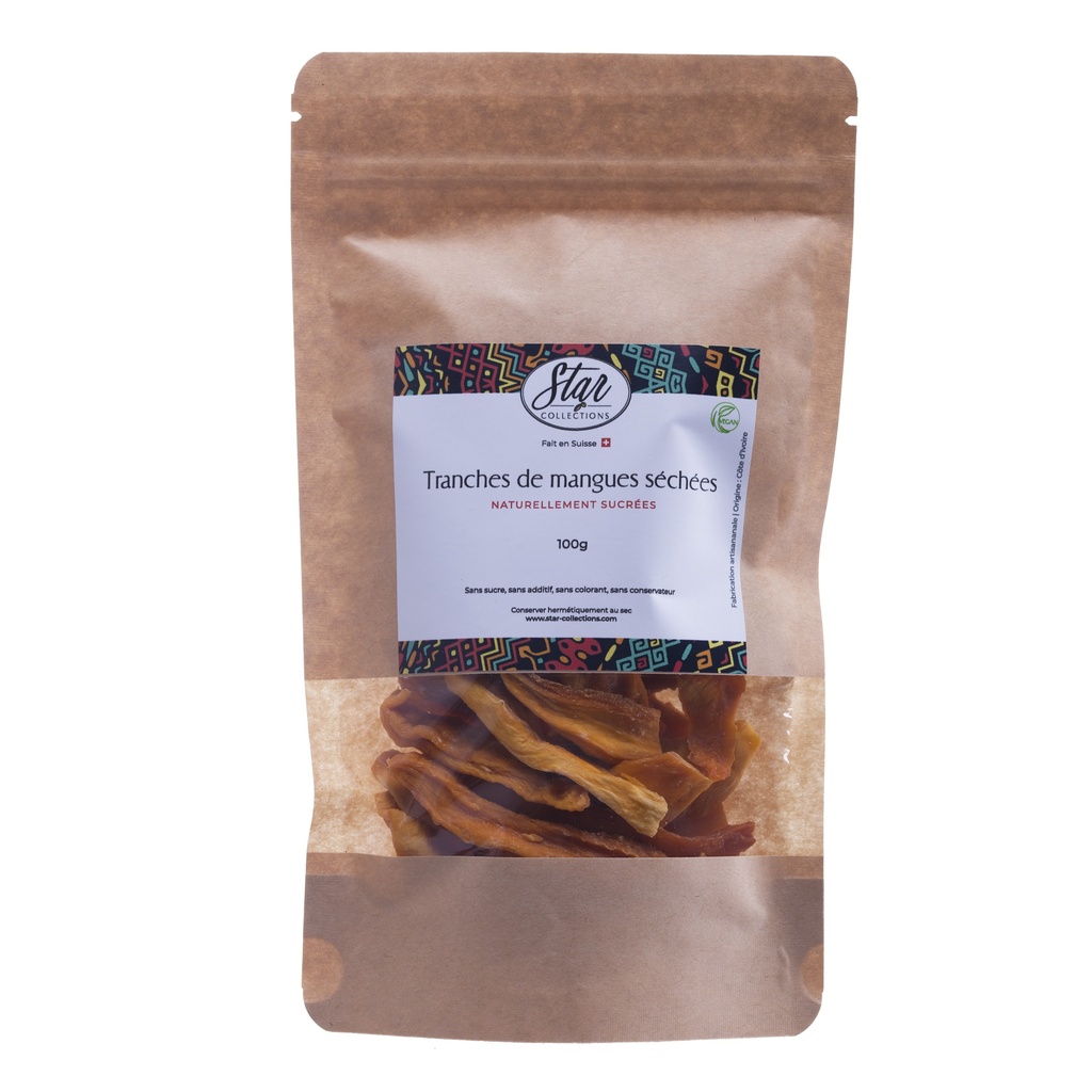 Tranches de mangues séchées