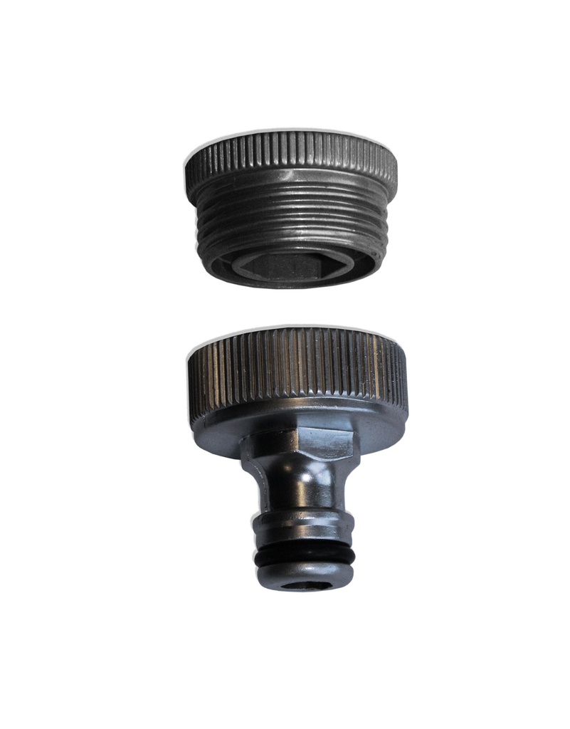 Embout robinet 3/4  et 1  avec adaptateur