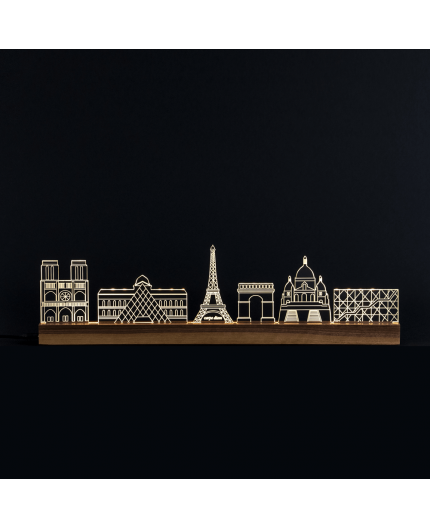 SkyLighty Paris - Led Light 44 x 12 x 2,2 cm