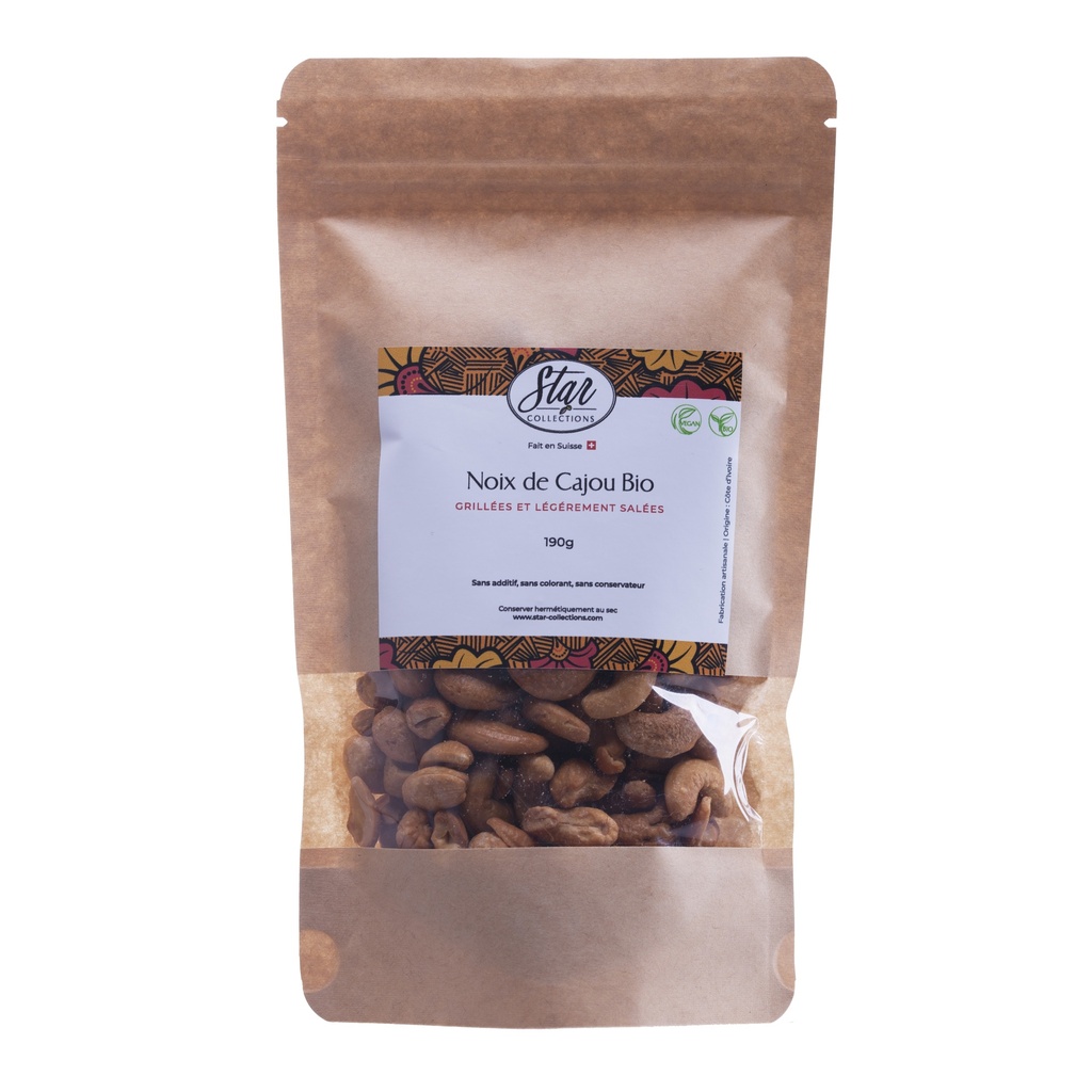 Noix de Cajou grillées BIO