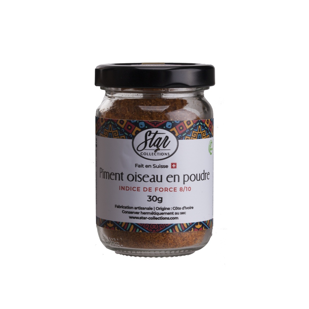 Piment Oiseau en poudre