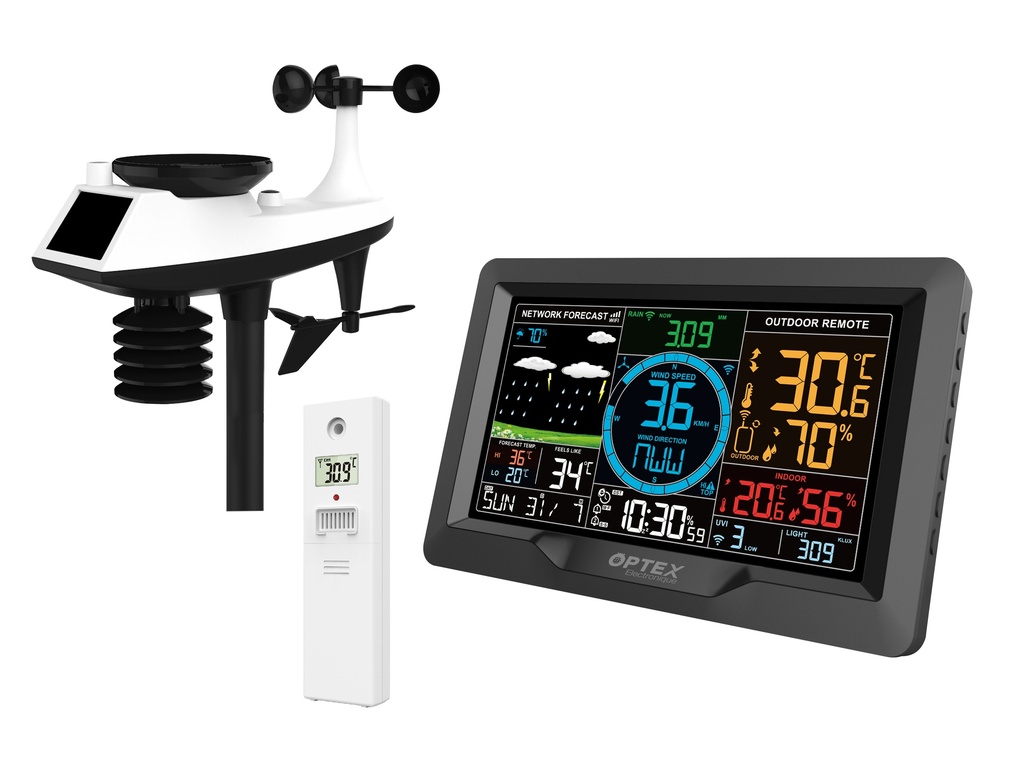 Station Meteo Wifi Professionnelle Couleur