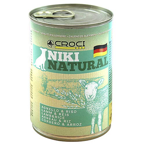 NIKI NATURAL Aliment complet Agneau et riz 400gr