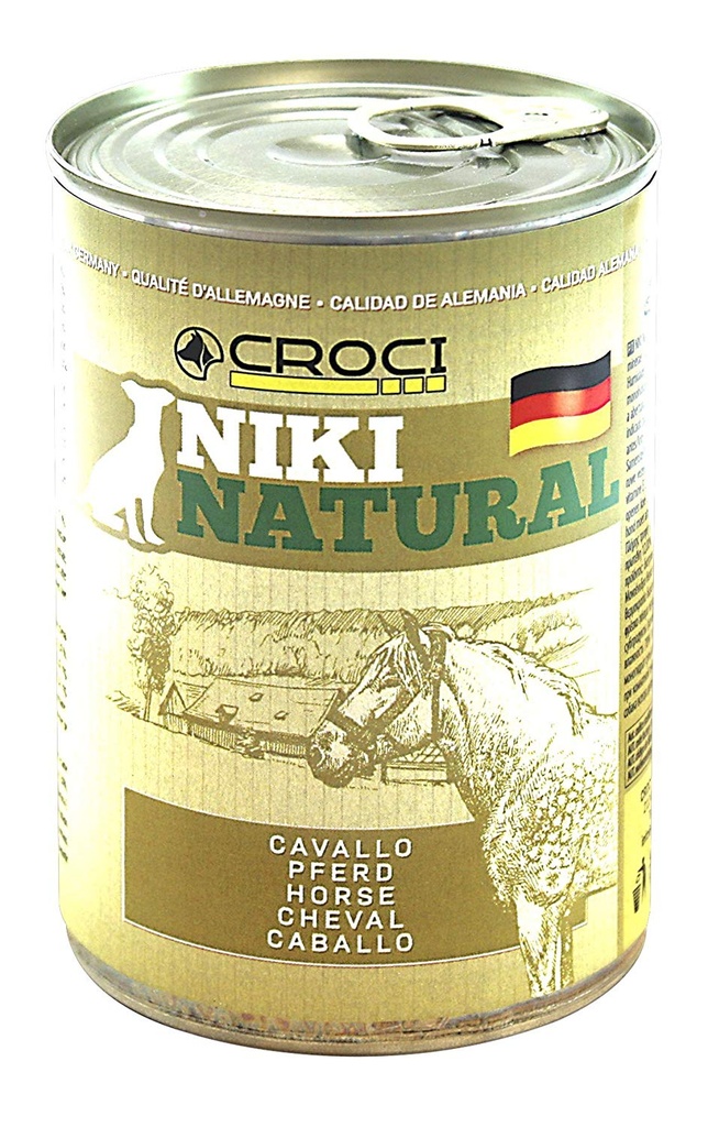 NIKI NATURAL Aliment complet Cheval 400gr