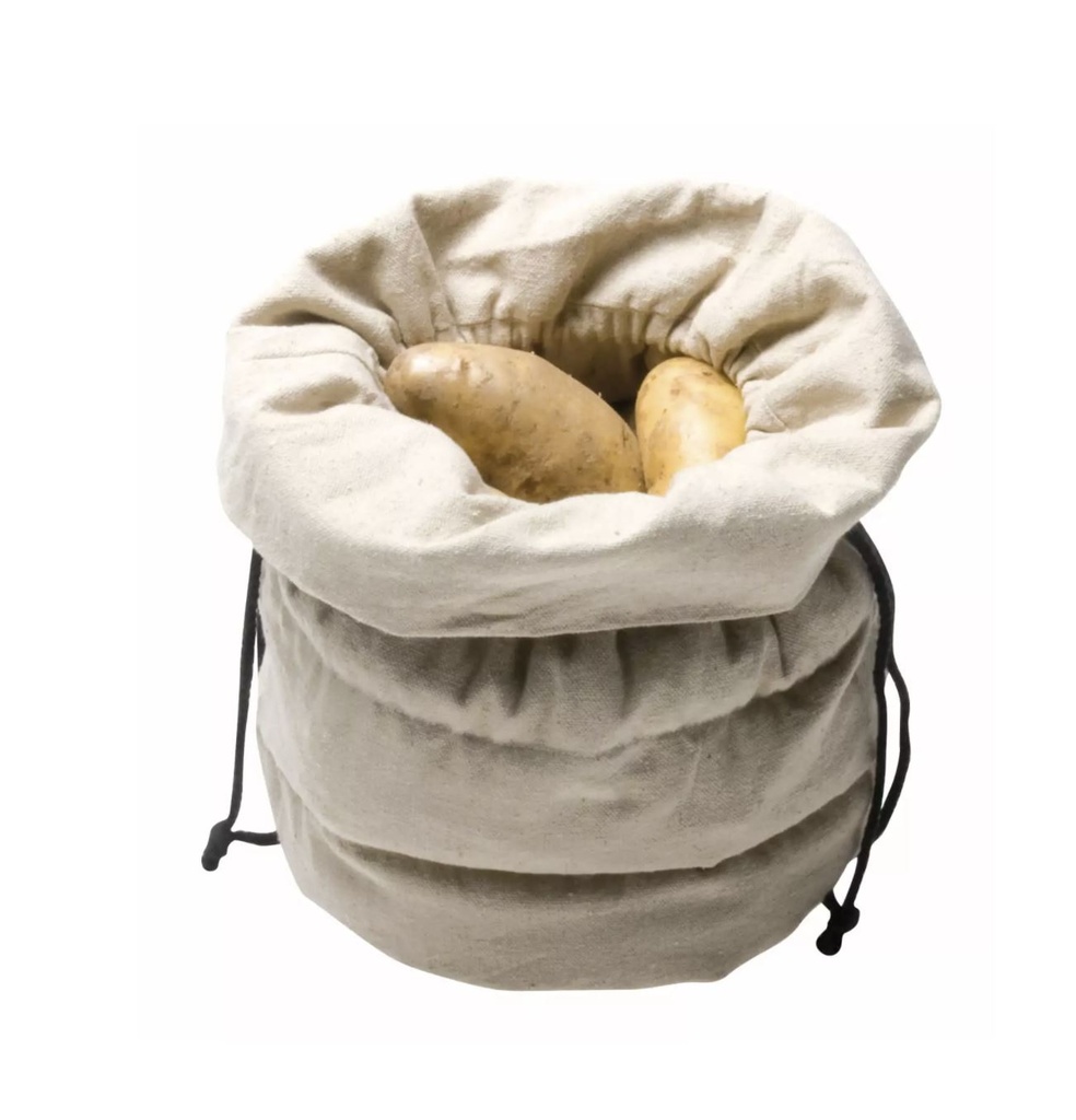 Sac à Pommes de terre en jute beige