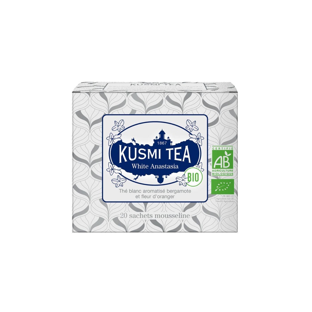 White Anastasia Bio - Etui 20 sachets mousseline - 40gr